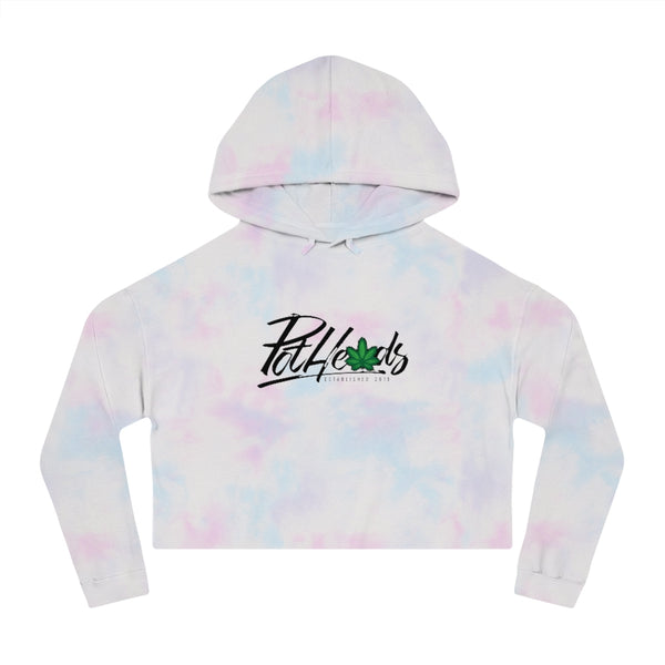 Pot Heads Cropped Hooded Sweatshirt