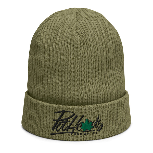 Pot Heads Organic Ribbed Beanie